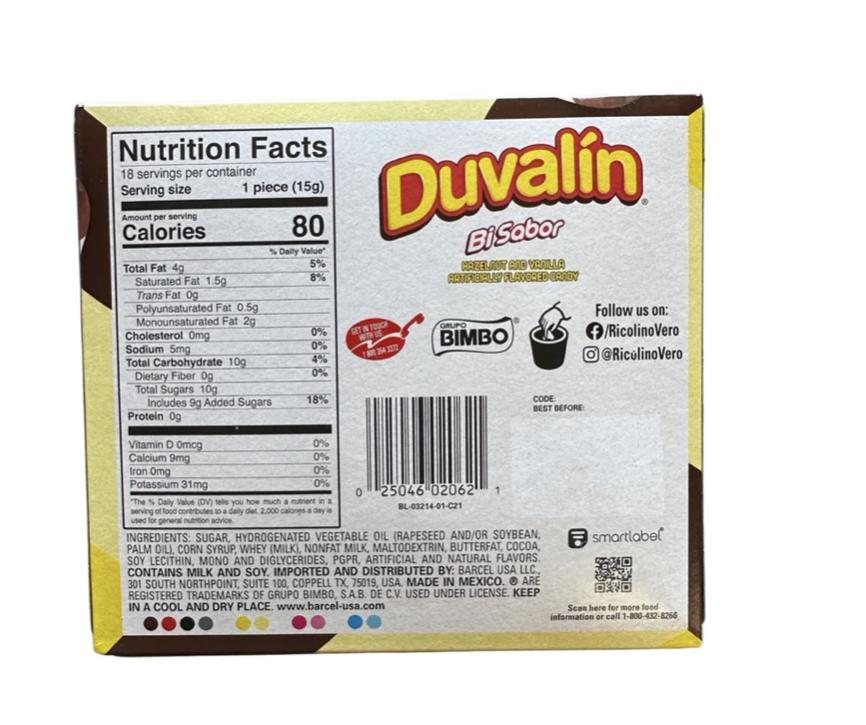 Duvalin Hazelnut Vainilla