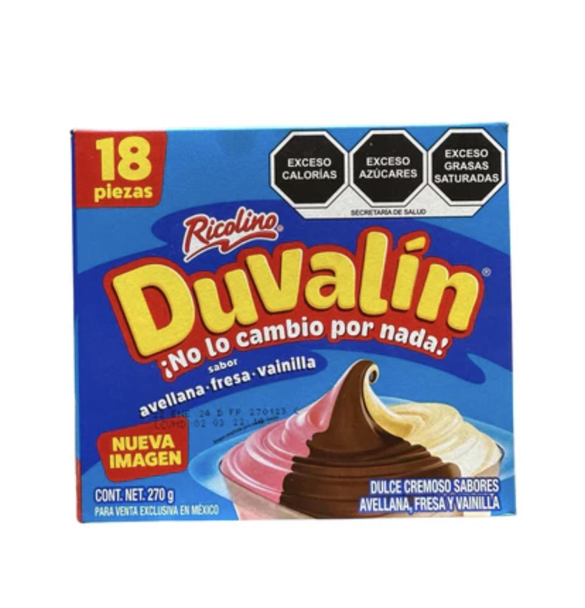 Duvalin Hazelnut Vainilla Strawberry