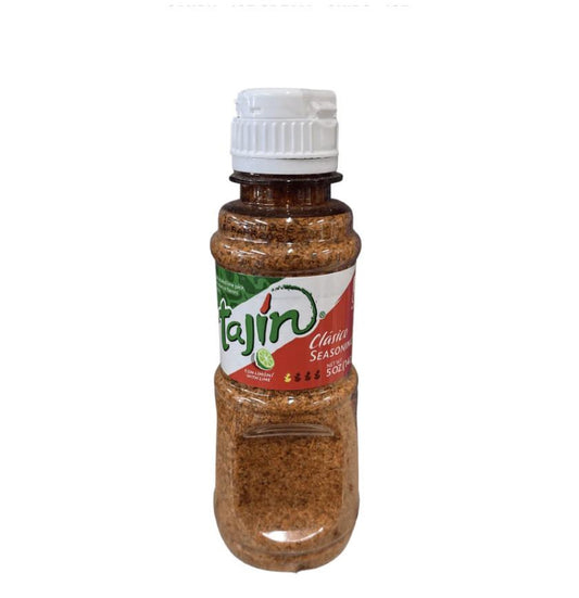 Tajin bottle front