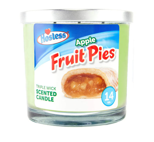 Hostess Apple Fruit Pies Candle 14 oz-