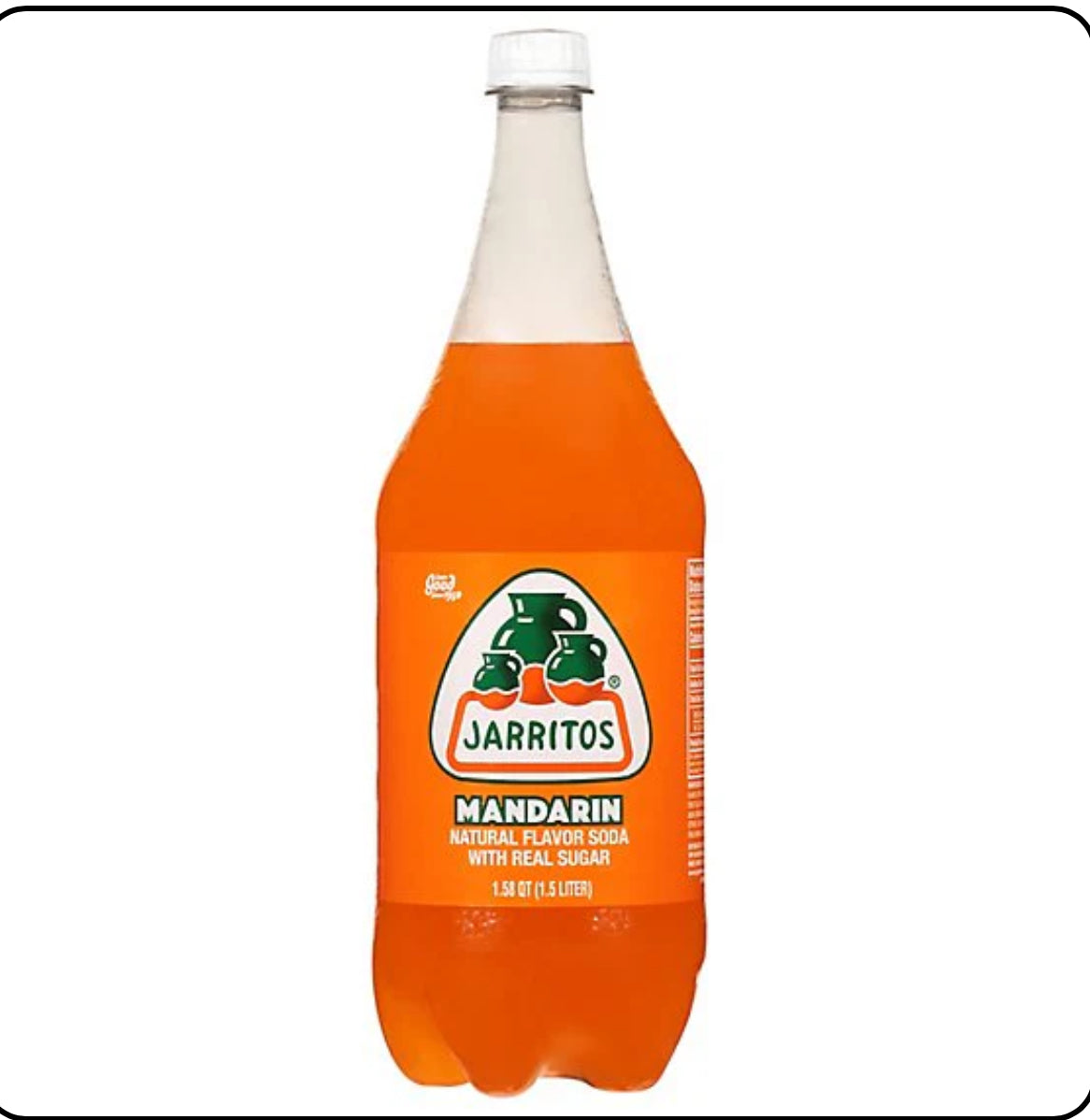 Jarritos Mandarina 1.5L All Flavors Available Pallets Only Email For Pricing.