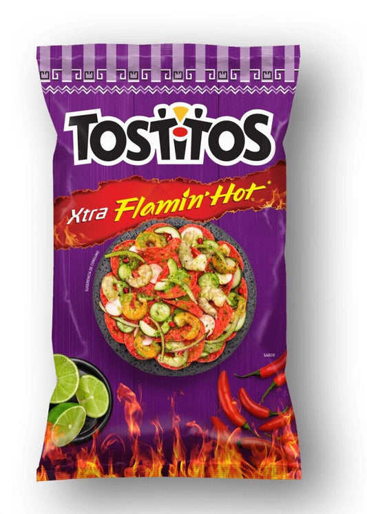 Tostitos Xtra Flaming Hot Chips