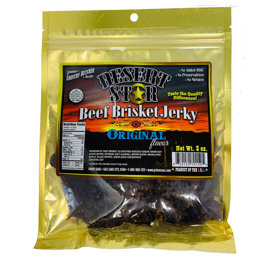 Desert Star Beef Brisket Original 3 OZ