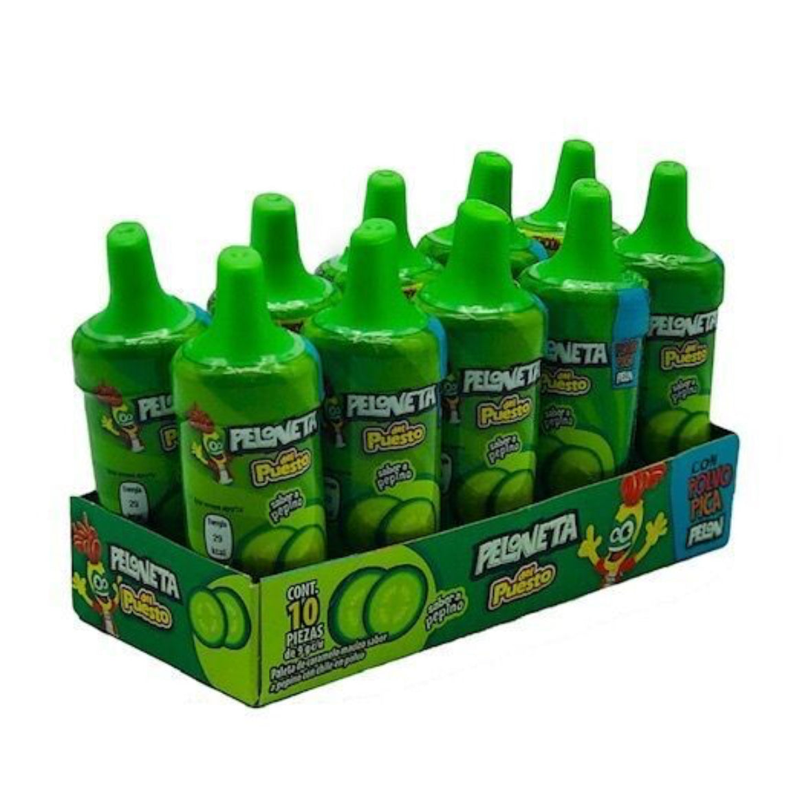 Pelon Peloneta del Puesto Cucumber (10 count)