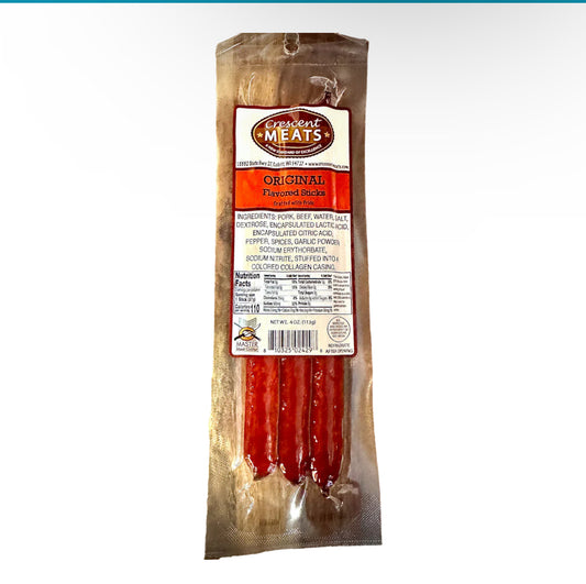 Crescent Meats Original Beef Sticks 4 oz