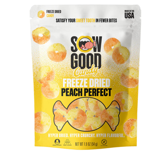 Sow Good Freeze Dried Peach Perfect