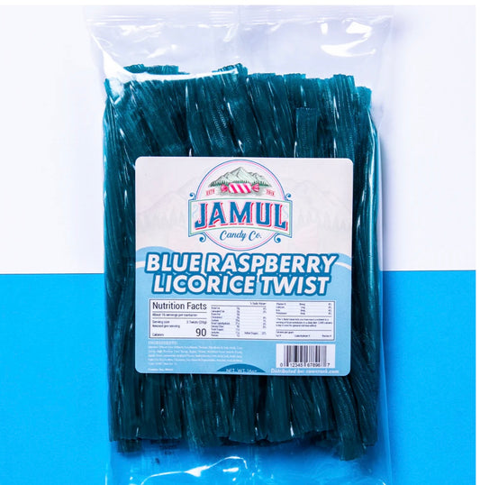 Jamul Candy Co. Blue Raspberry Licorice 16 OZ