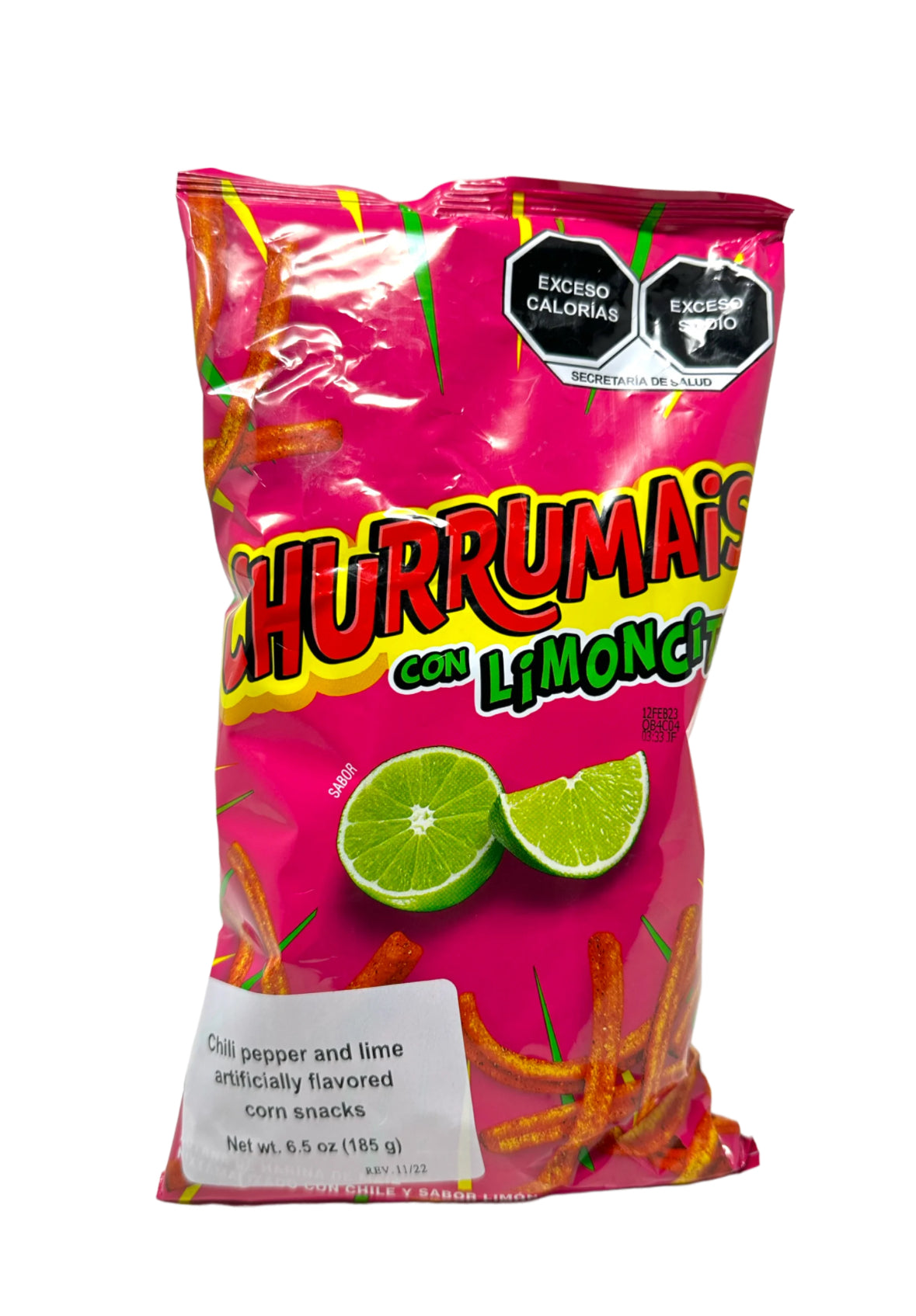 Mexican Churrumais con Limoncito Chips (185g)