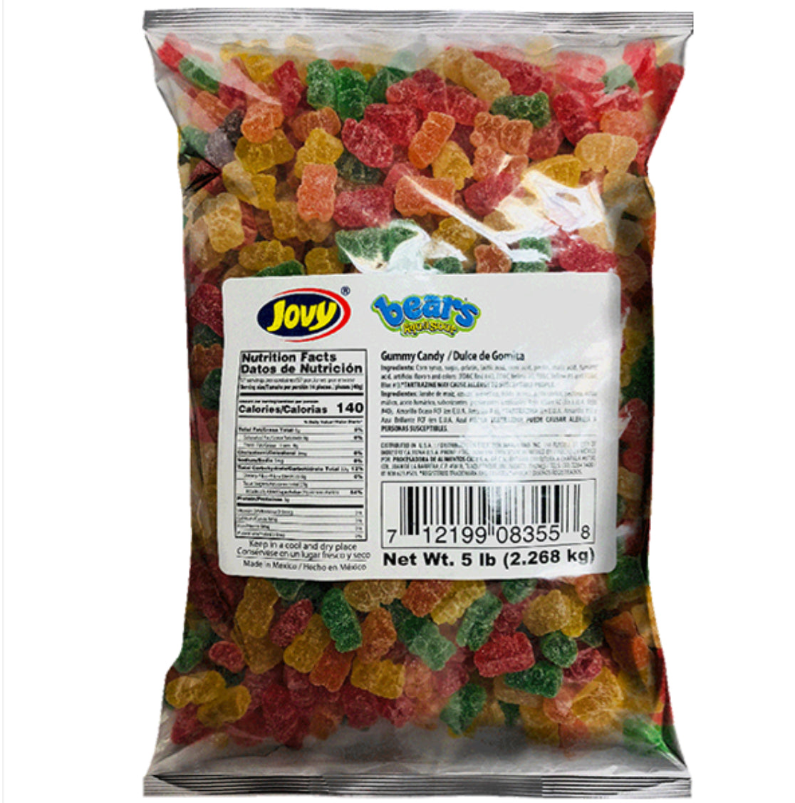 Jovy Bears Aqua Sour (5 lb)