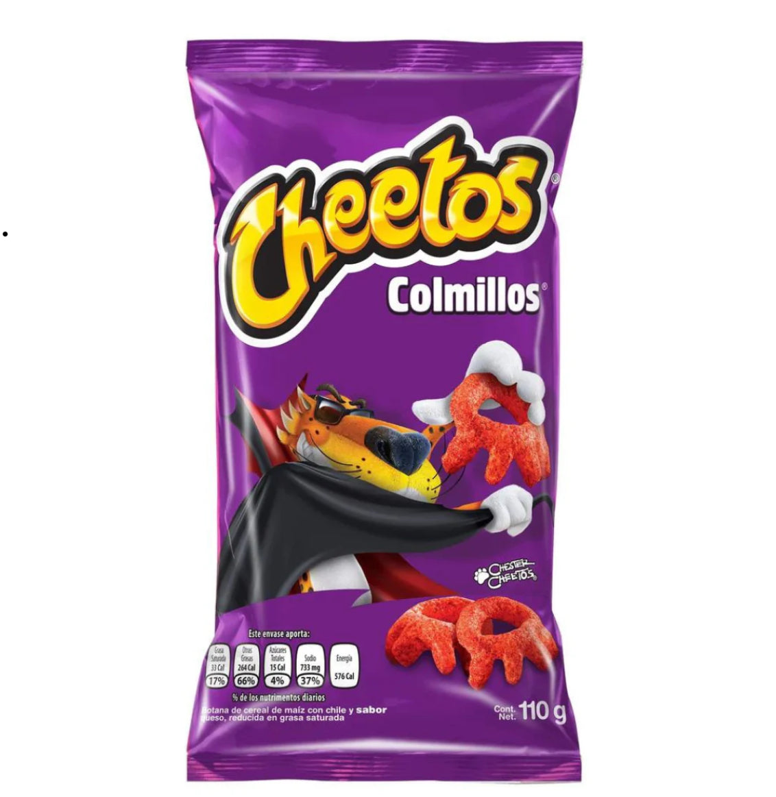 Sabritas Cheetos Colmillos Chips 110 g