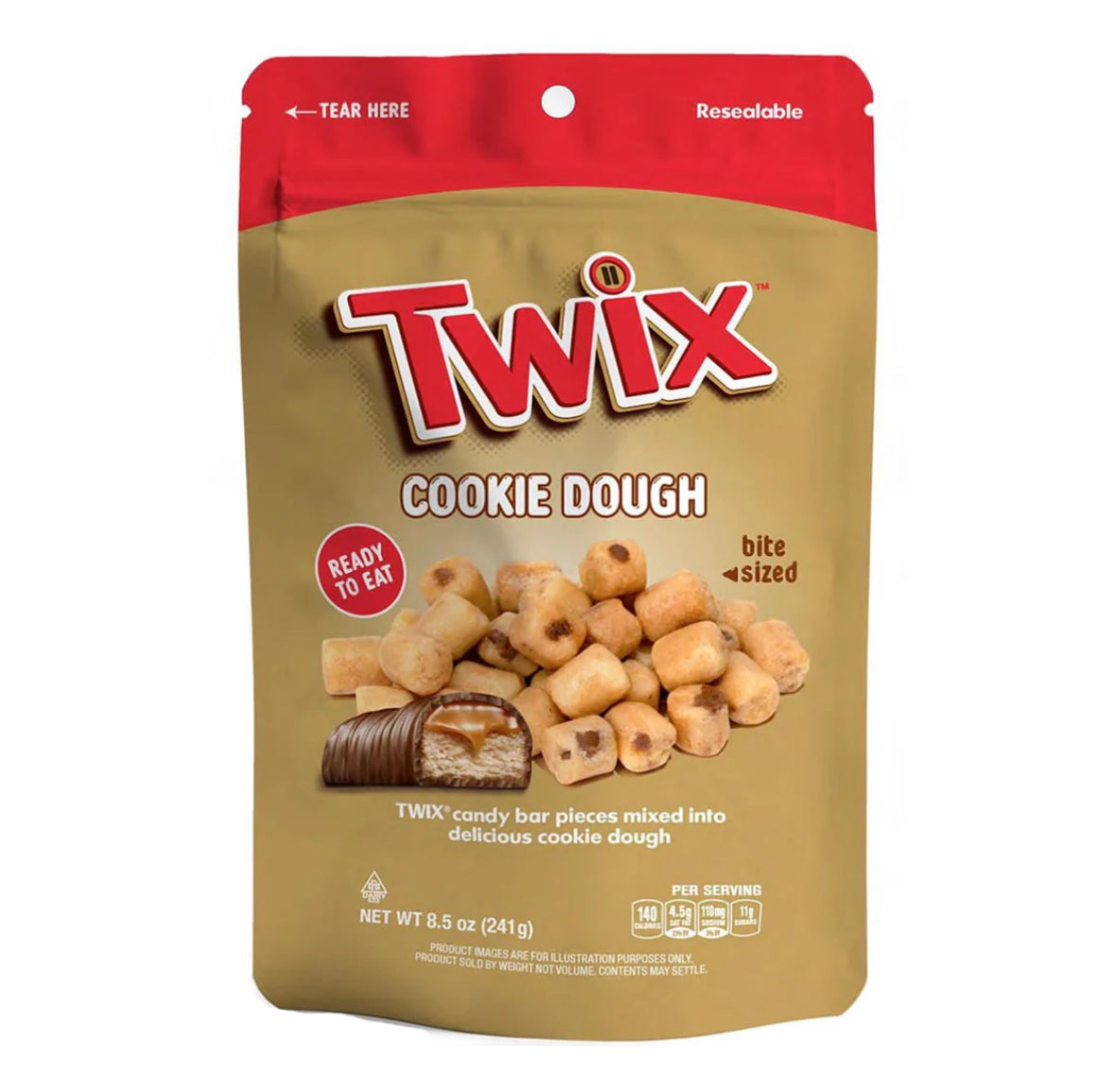 Twix Cookie Dough Bites 8.5 oz