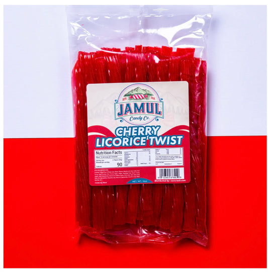 Jamul Candy Co. Cherry Licorice 16 oz