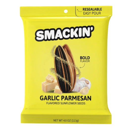 Smackin' Seeds Garlic Parmesan 4 oz