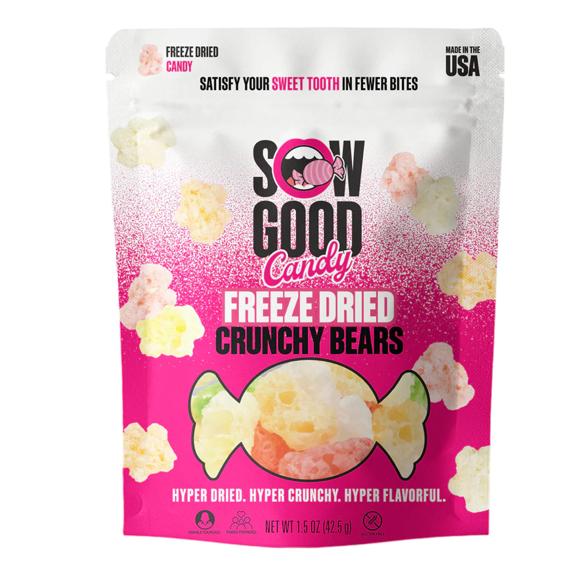 Sow Good Freeze Dried Crunchy Bears