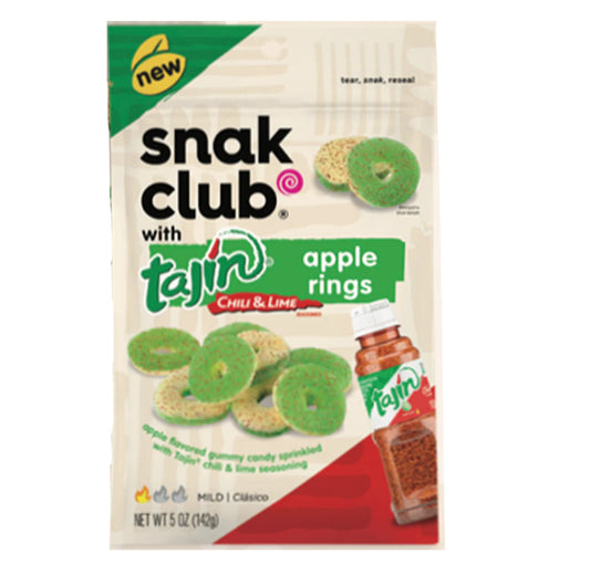 Snak Club Apple Ring with Tajin (5oz)