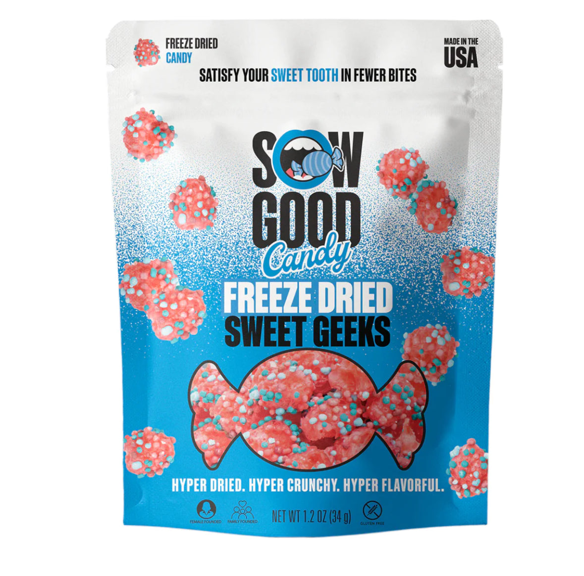 Sow Good Freeze Dried Sweet Geeks