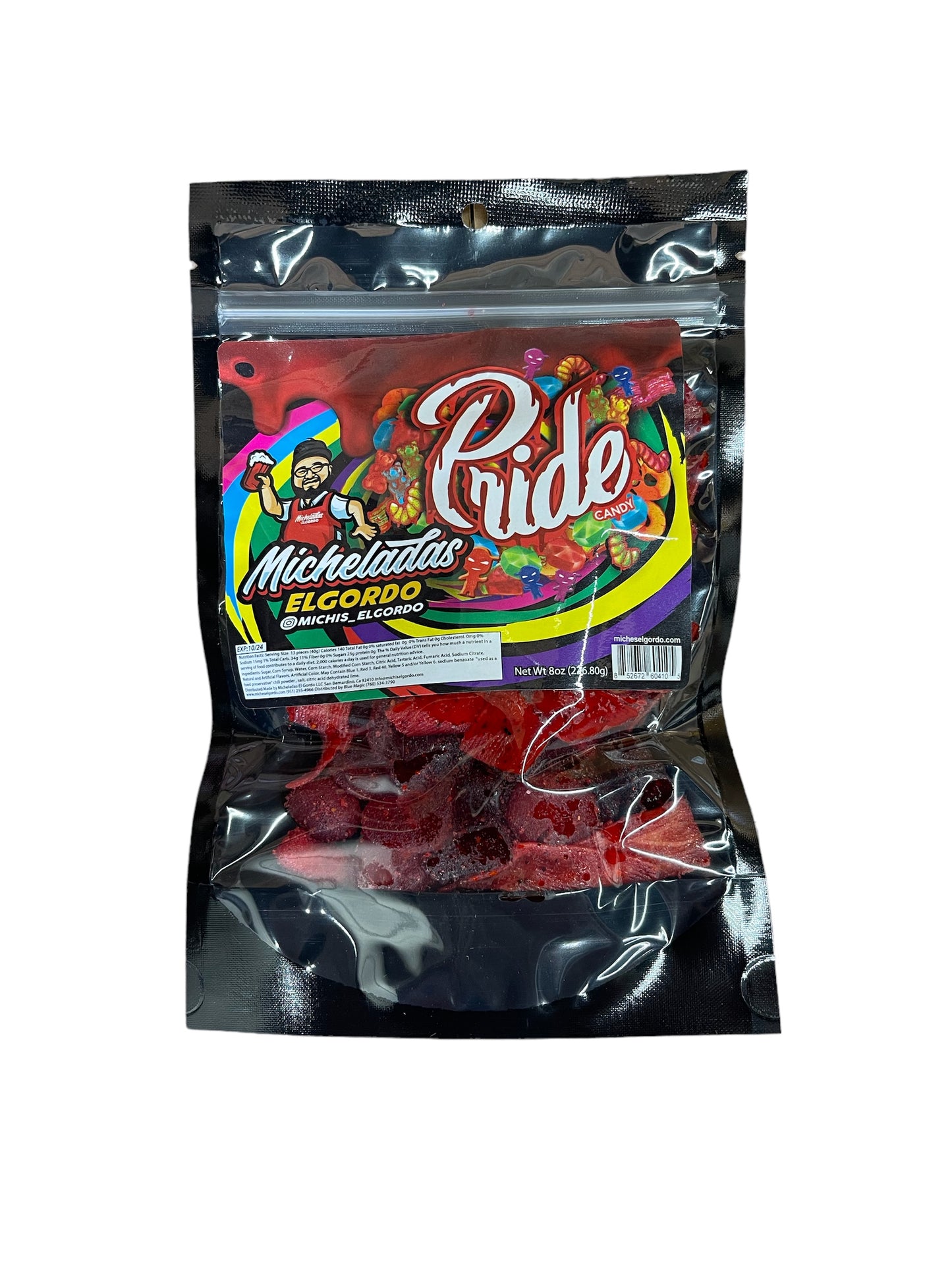 Micheladas El Gordo Pride Chilli Gummies