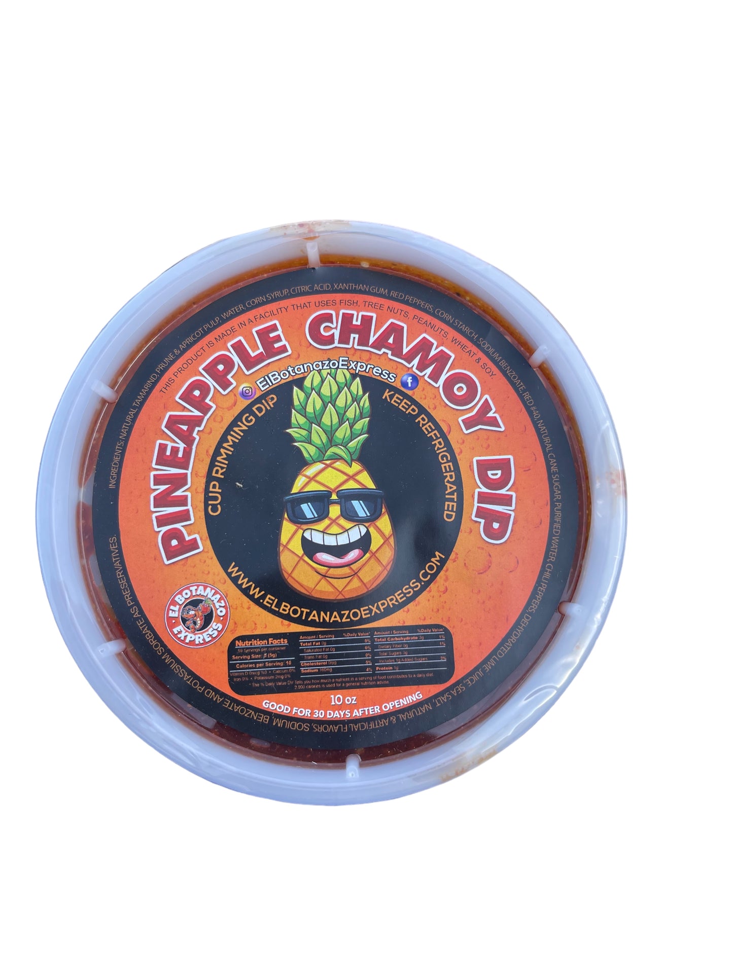 El Botanazo Express Pineapple Chamoy Rimming Dips