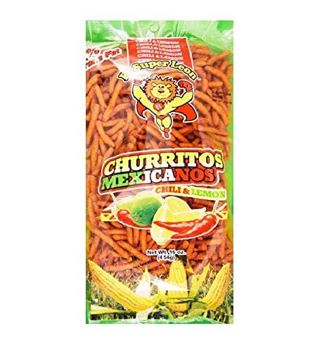 El Súper Leon Churritos Mexicanos Chili & Lime (16 oz)