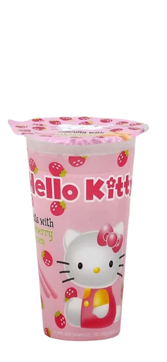 Hello Kitty Strawberry Cream Dip Sticks