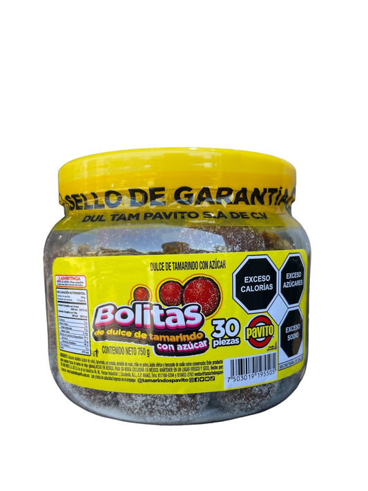 Pavito Bolitas Sugar Coated (30 count)