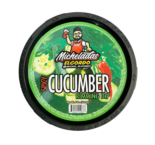 Micheladas El Gordo Cucumber Rim Dip