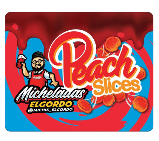 Micheladas El Gordo Peach Slices