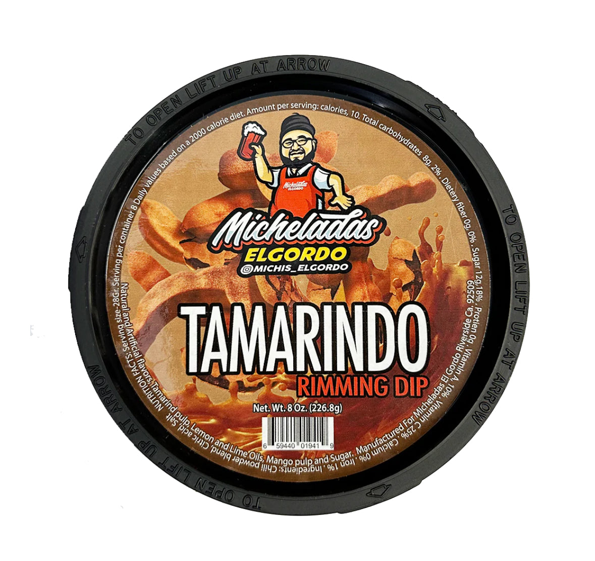 Micheladas El Gordo Tamarindo Rim Dip