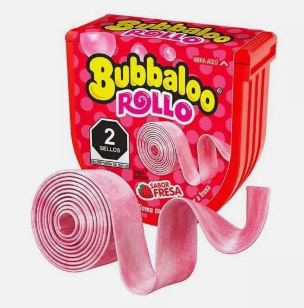 Bubbaloo Rollo Strawberry