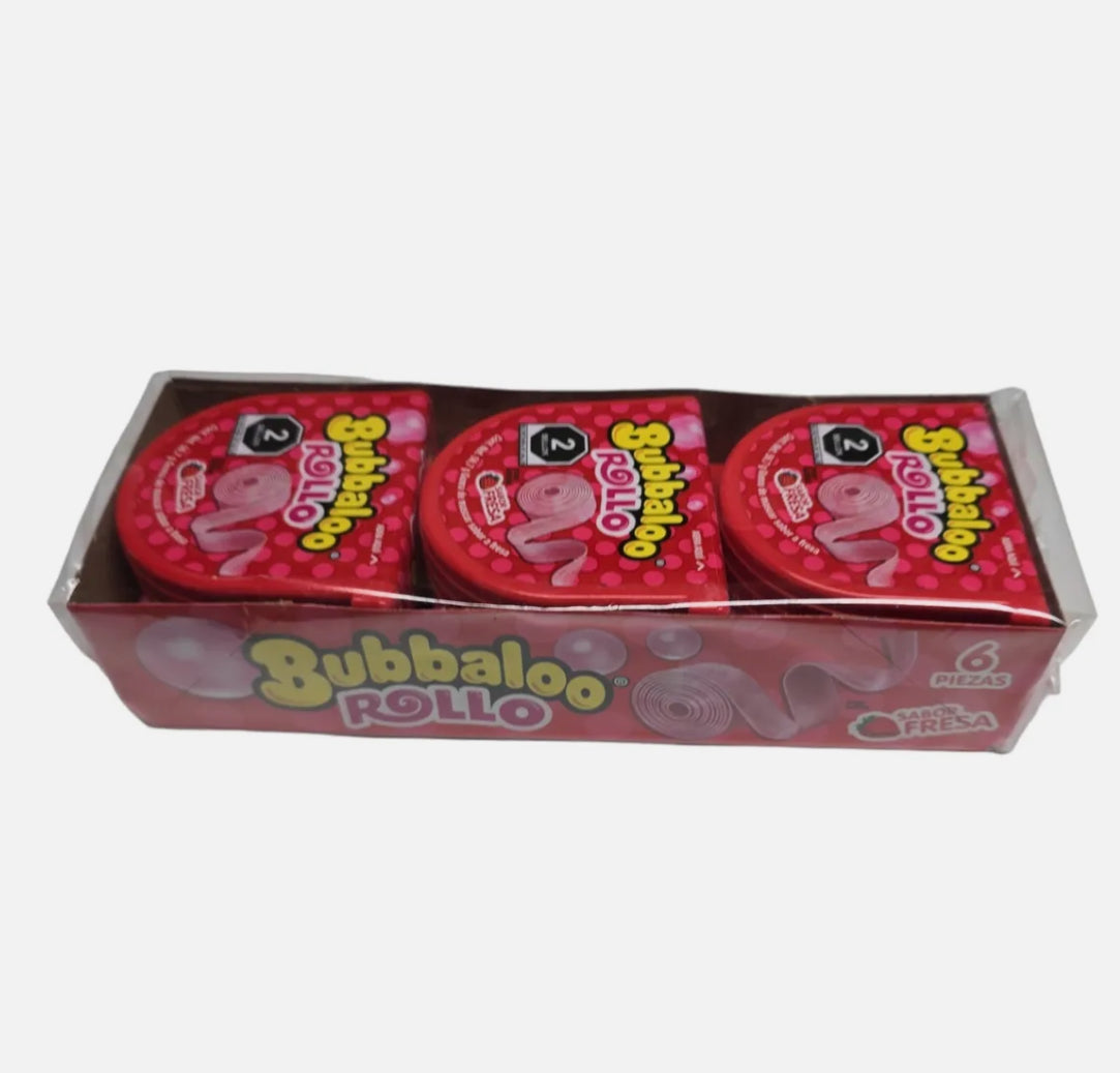 Bubbaloo Rollo Strawberry