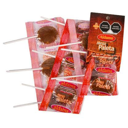 Aldama Mega Paleta de Cajeta Lollipop