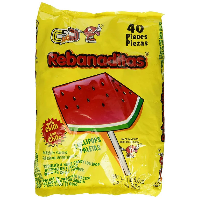 Vero Rebanaditas Lollipops