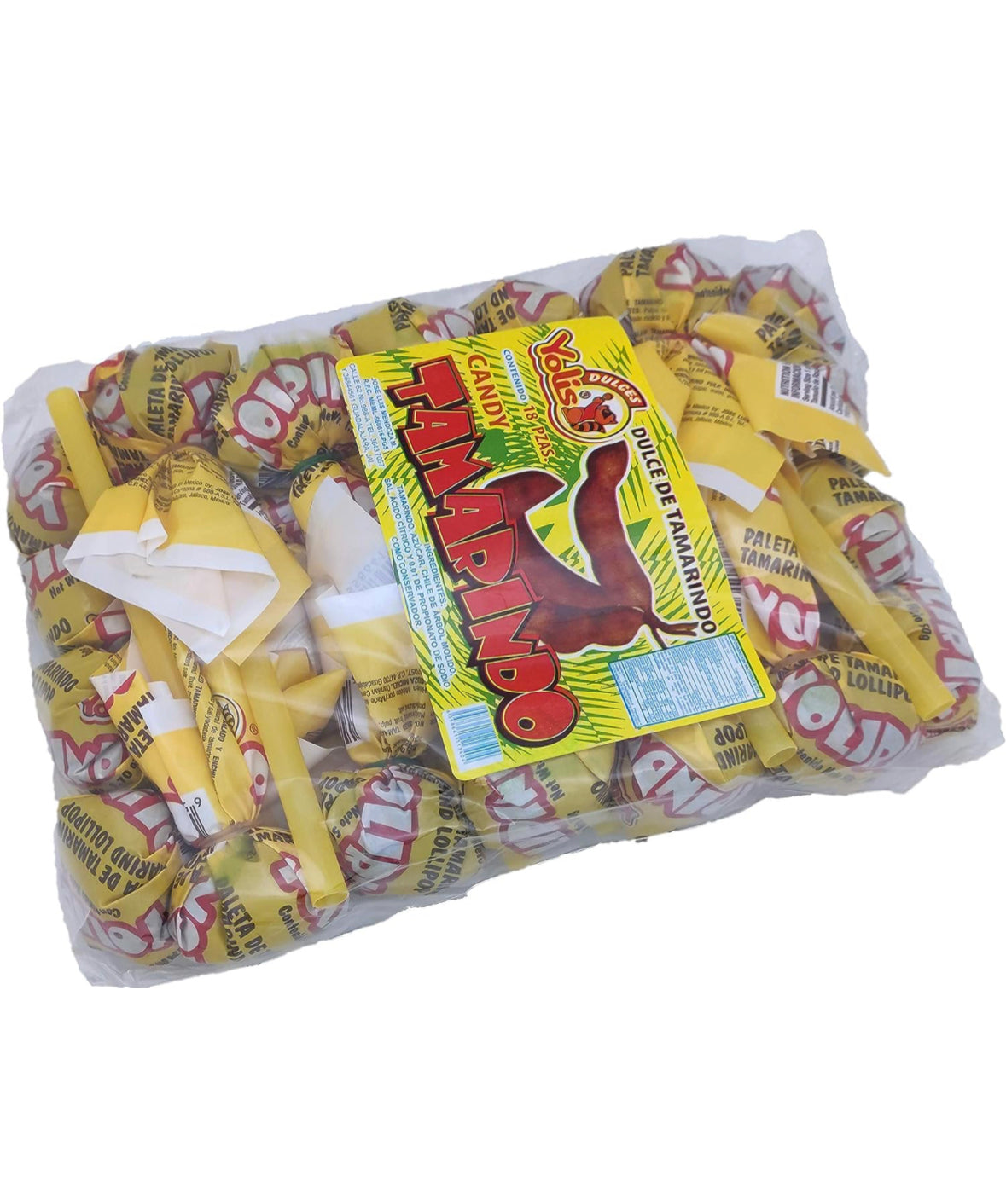 Yolis Tamarindo Rocarindo Lollipops