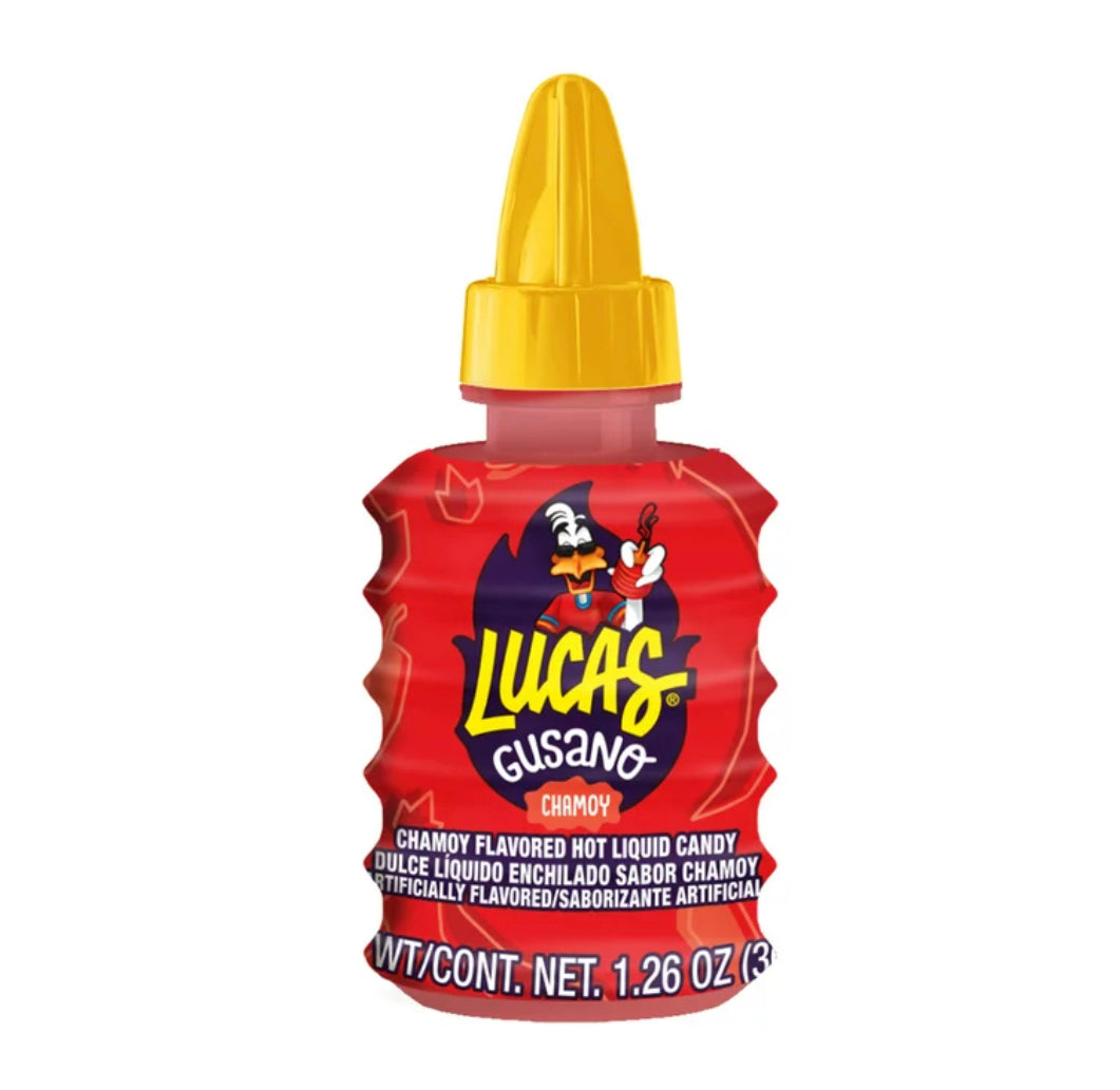 Lucas Candy Chamoy Gusano flavor