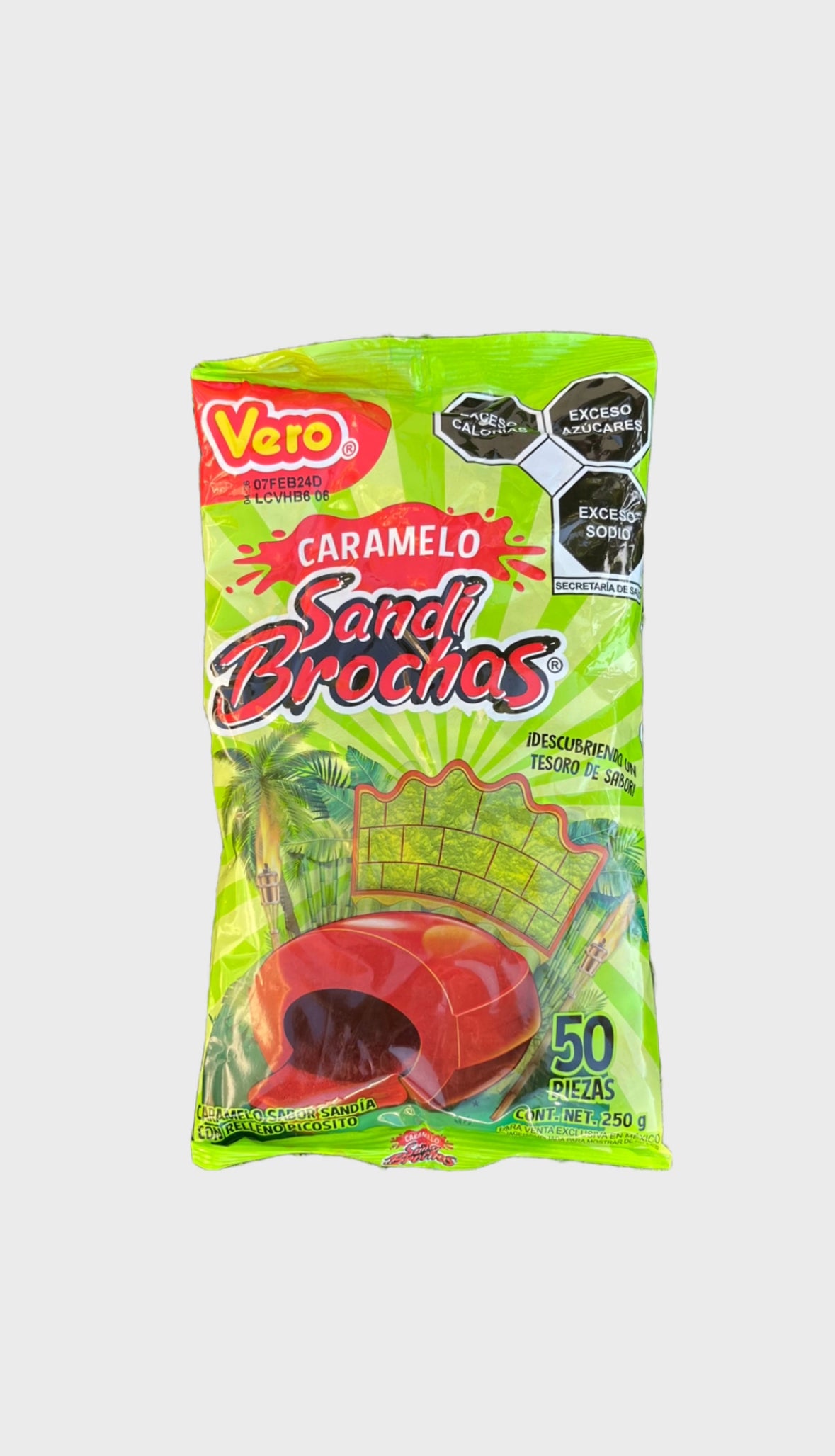 Vero Caramelo Sandi Brochas Hard Candy