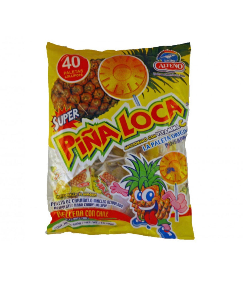 Alteno Piña Loca Crazy Pineapple Lollipop