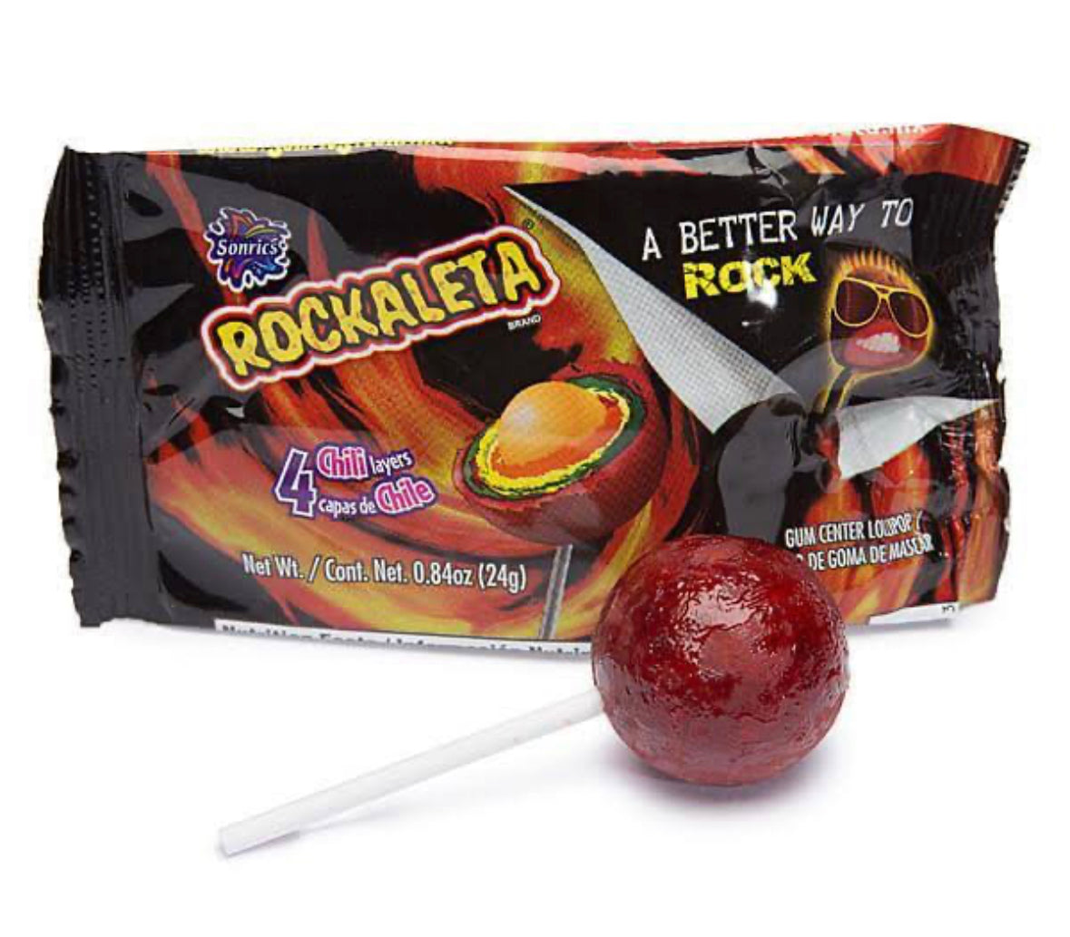 Rockaleta Diablo Lollipop